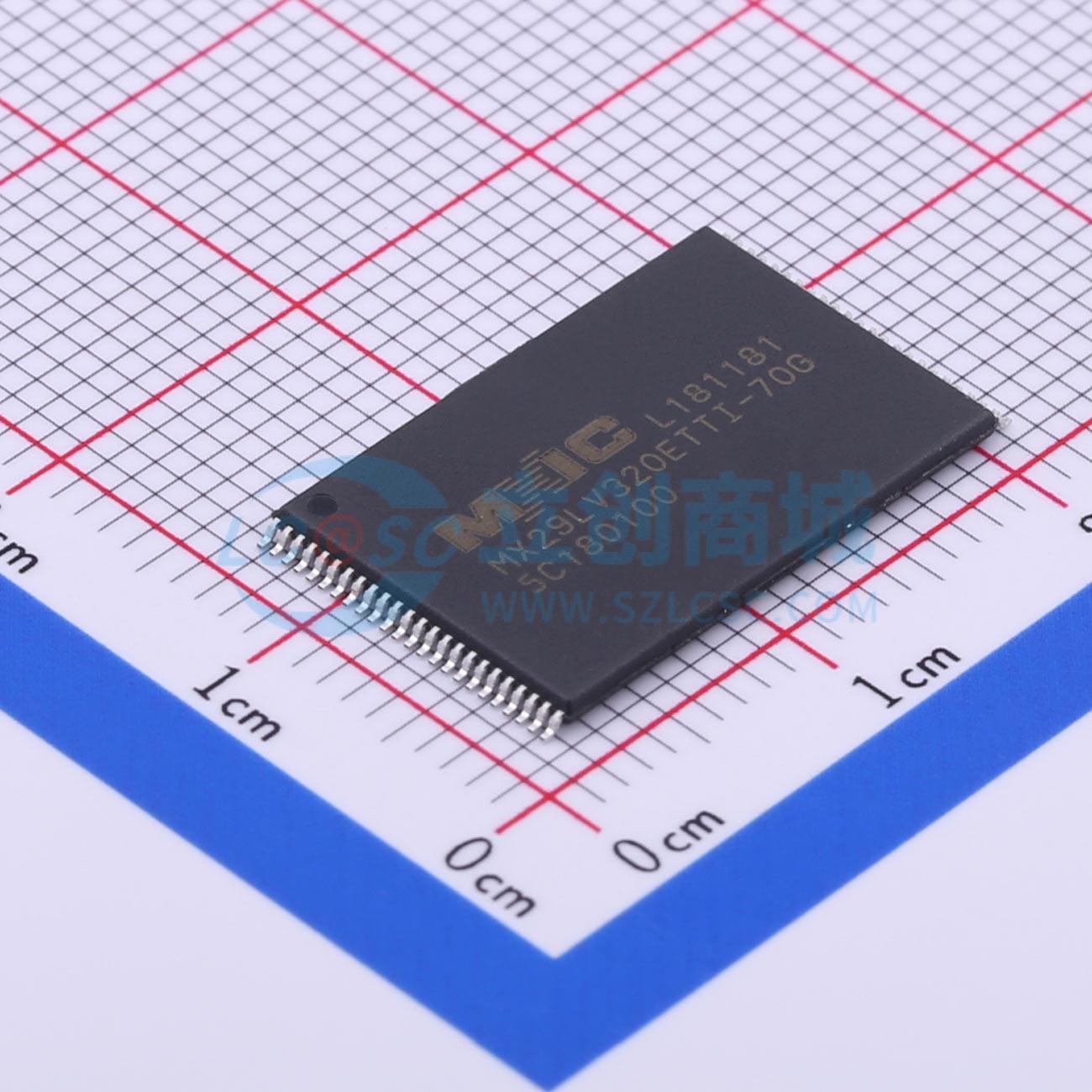 NOR FLASH MX29LV320ETTI-70G TSOPI-48 原装正品 电子元器件配单