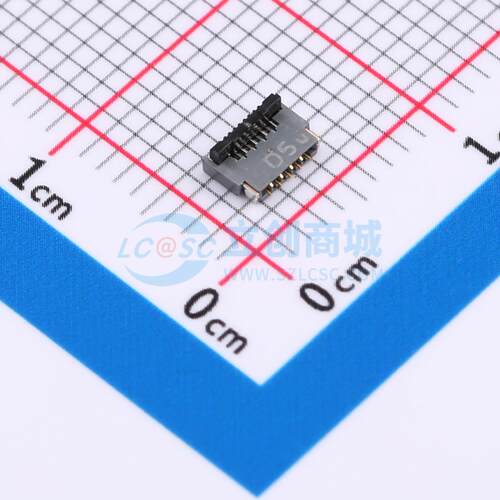 连接器 FH35C-9S-0.3SHW(50) SMD,P=0.3mm,卧贴 翻盖式 9P 双侧触