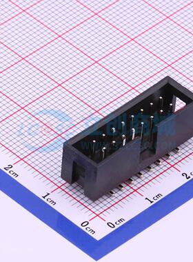 连接器 321016MG0CBK00A03 SMD,P=2.54mm 2x8P 简牛座