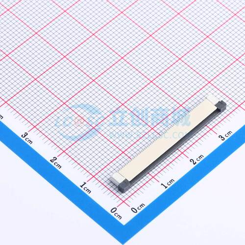 连接器 FPC-0.5LS-60PH20 SMD,P=0.5mm,卧贴 抽屉式 60P 上接
