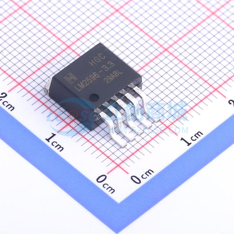 DC-DC电源芯片 LM2596S-3.3RG TO-263-5 原装正品 电子元器件配单