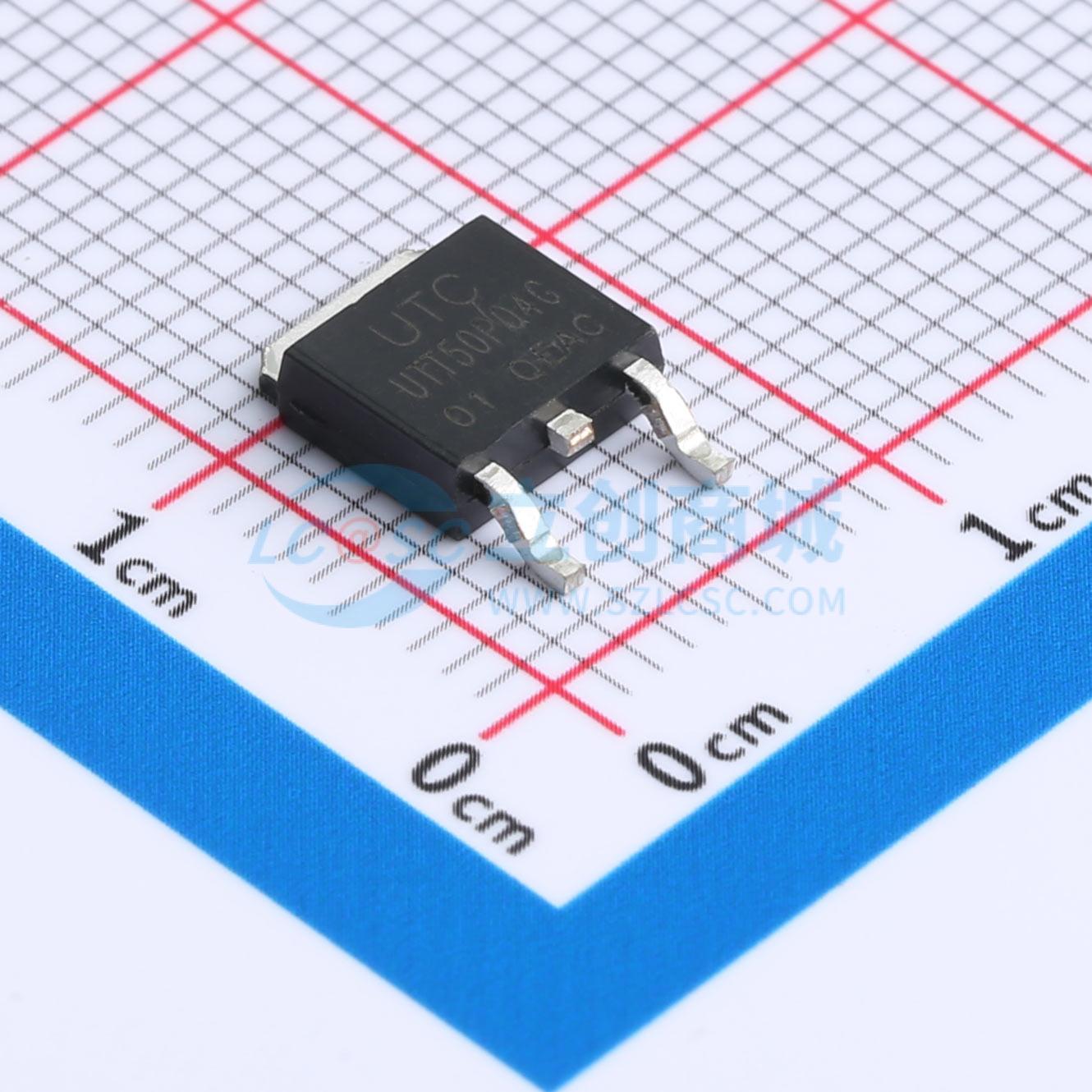 场效应管(MOSFET) UTT50P04G TO-252 UTC(友顺) 电子元器件配单