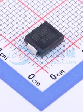 TVS/ESD管 1.5SMC8.2CA/TR7 SMC(DO-214AB) 7.02V 125.6A 君耀