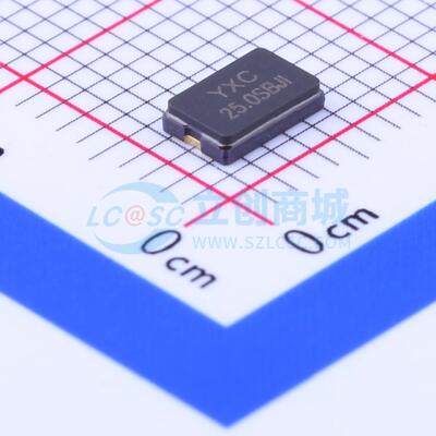 无源晶振 X503225MSB2GI SMD5032 25MHz ±10ppm 20pF 电子元器件