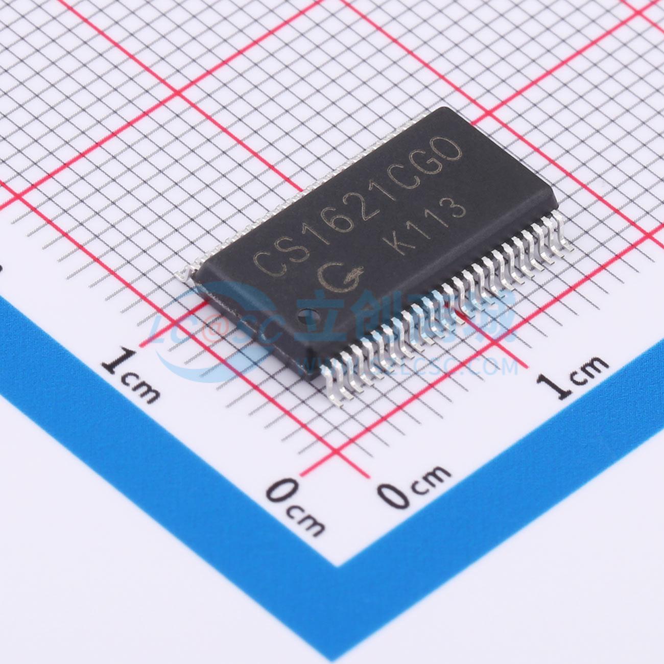 LCD驱动 CS1621CG0VB48.TR SSOP-48 原装正品 电子元器件配单