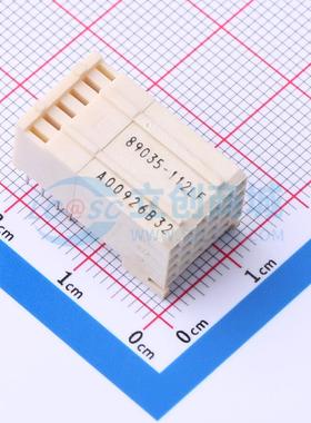 板对板与背板连接器 89035-112LF P=2mm 原装正品 电子元器件配单