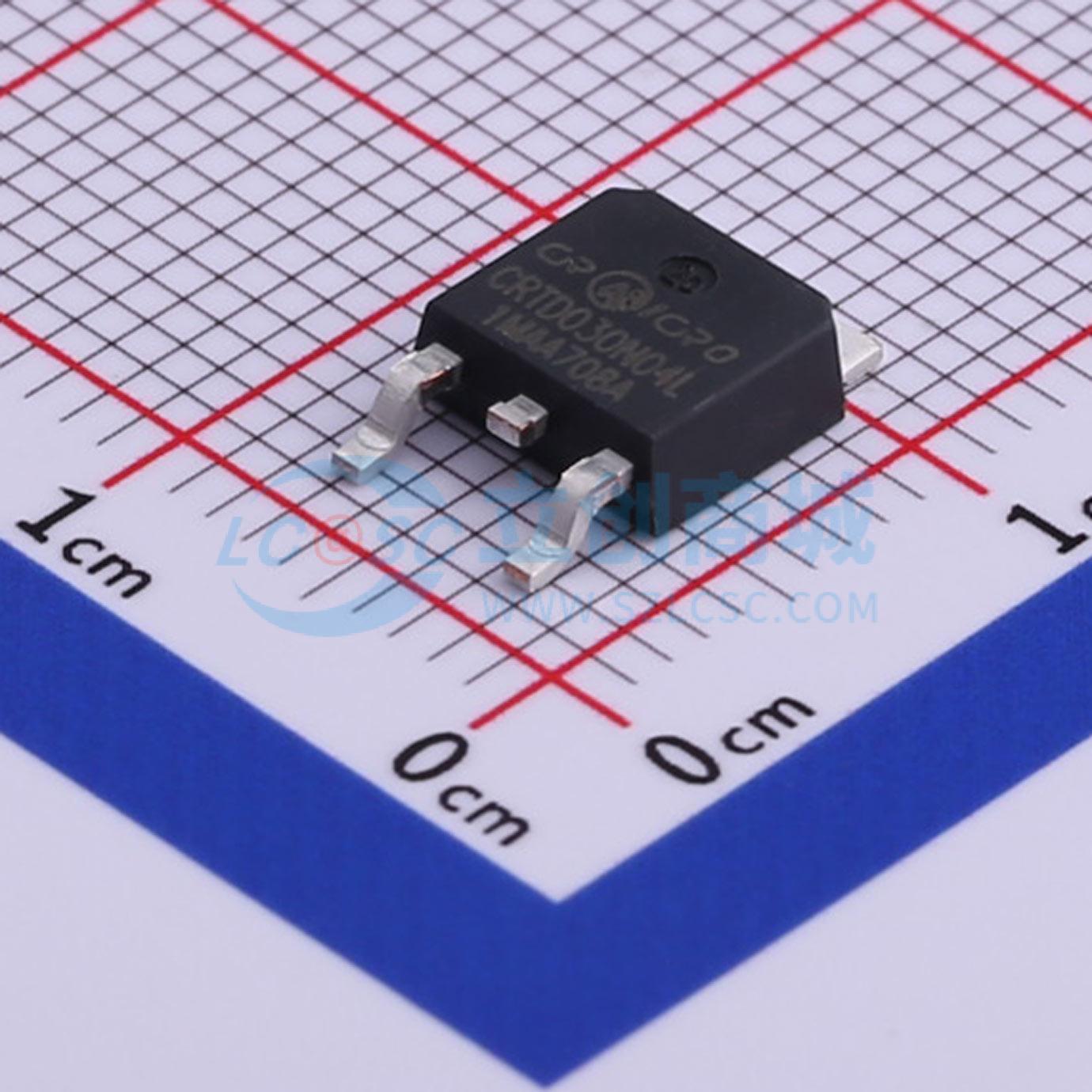 场效应管MOS CRTD030N04L TO-252-2 40V 80A CRMICRO(华润微)