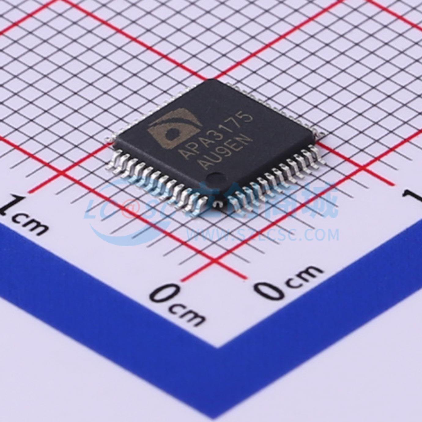 音频功率放大器 APA3175QCAI-TRG TQFP-48(7x7) 电子元器件配单