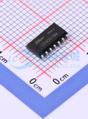 逻辑门 CD4001BM SOP-14 原装正品 电子元器件配单
