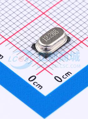 无源晶振 S47SMD12.288M10PF10R30B3 HC-49S-SMD-2P-Mini 12.288M