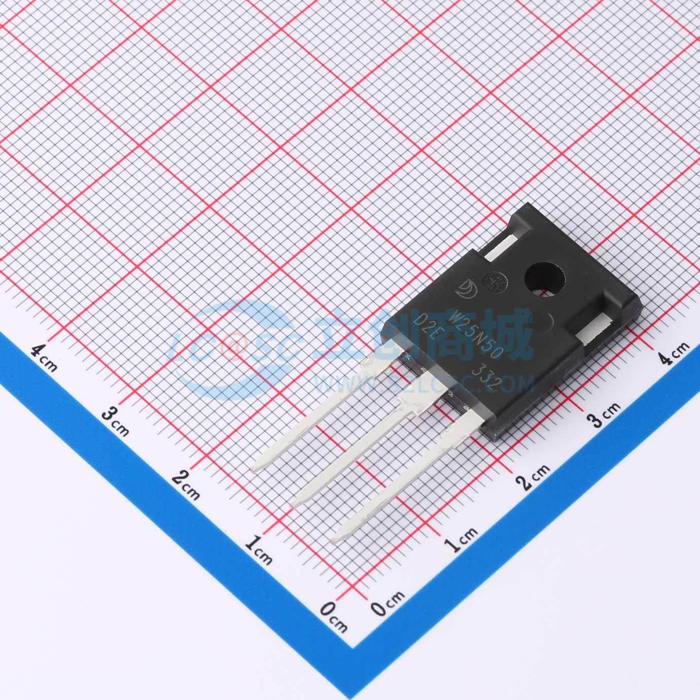 场效应管MOS W25N50 TO-247-3L 500V 25A 晶导微电子 原装