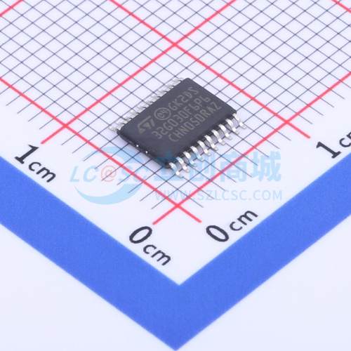 单片机(MCU/MPU/SOC) STM32G030F6P6 TSSOP-20 电子元器件配单