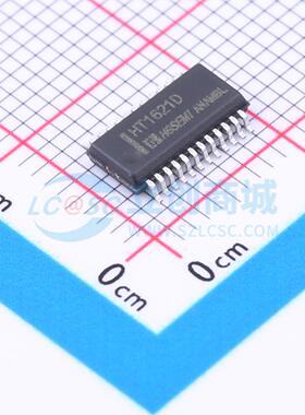 LCD驱动 HT1621DM/TR SSOP-24-150mil 原装正品 电子元器件配单