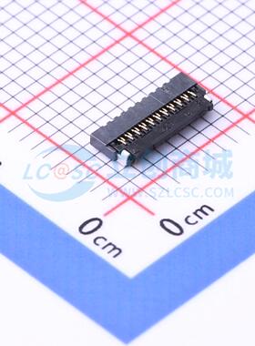 连接器 0.3K-QX-21PWB SMD,P=0.3mm,卧贴 翻盖式 21P 下接
