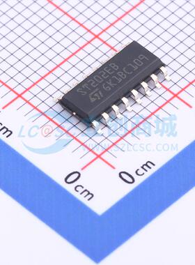 RS232芯片 ST202EBDR SO-16 原装正品 电子元器件配单
