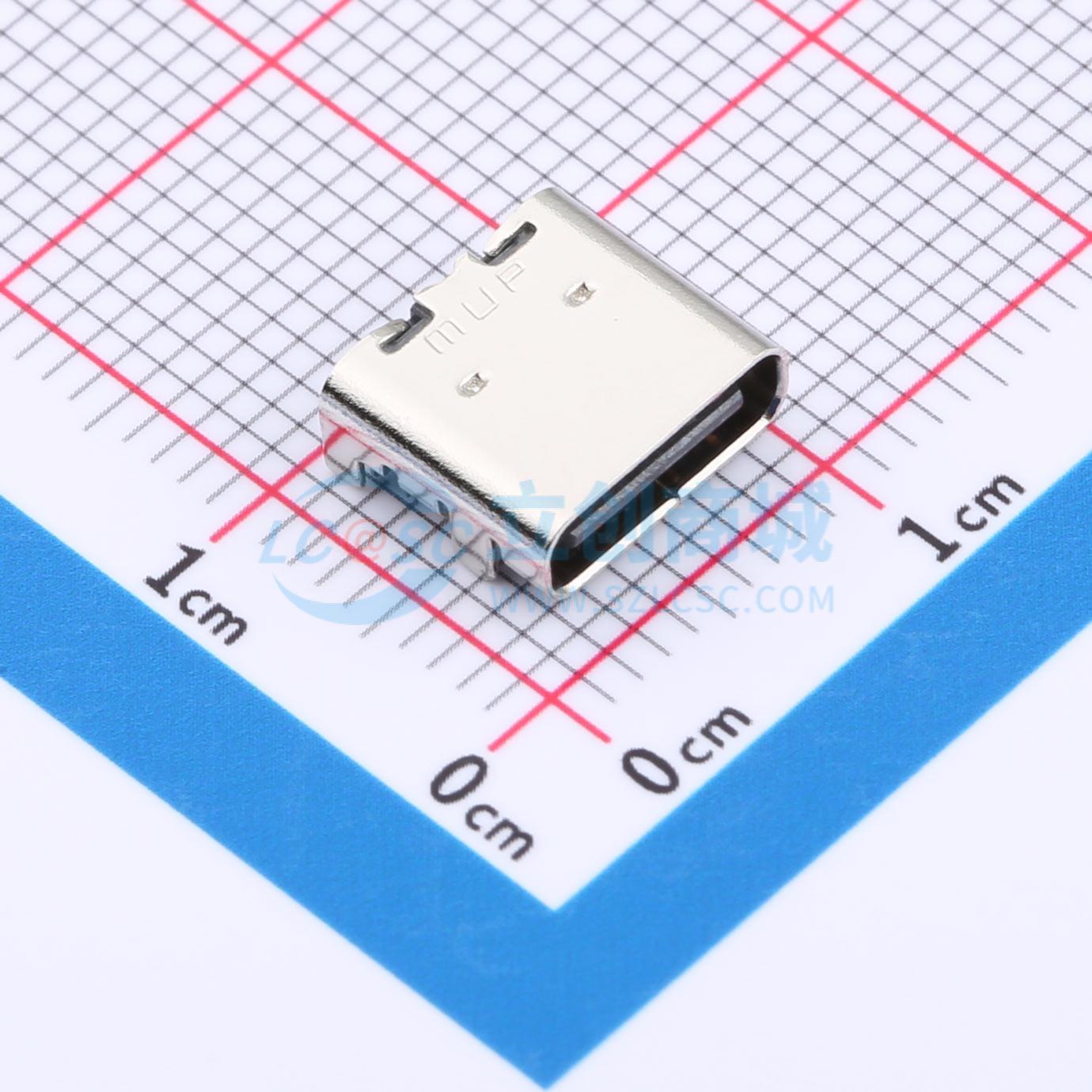 USB连接器 U20202-03 SMD 母 24P 原装正品 电子元器件配单