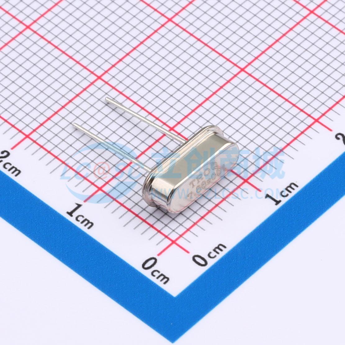 无源晶振 RB07680225 HC-49S 7.68MHz ±30ppm 20pF 电子元器件