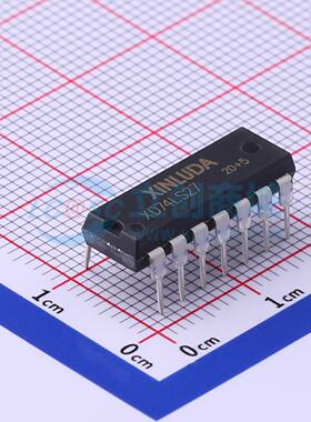 逻辑门 XD74LS27 DIP-14 原装正品 电子元器件配单