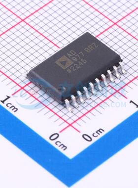 模数转换芯片ADC AD977BRZRL SOIC-20-300mil ADI(亚德诺) 原装