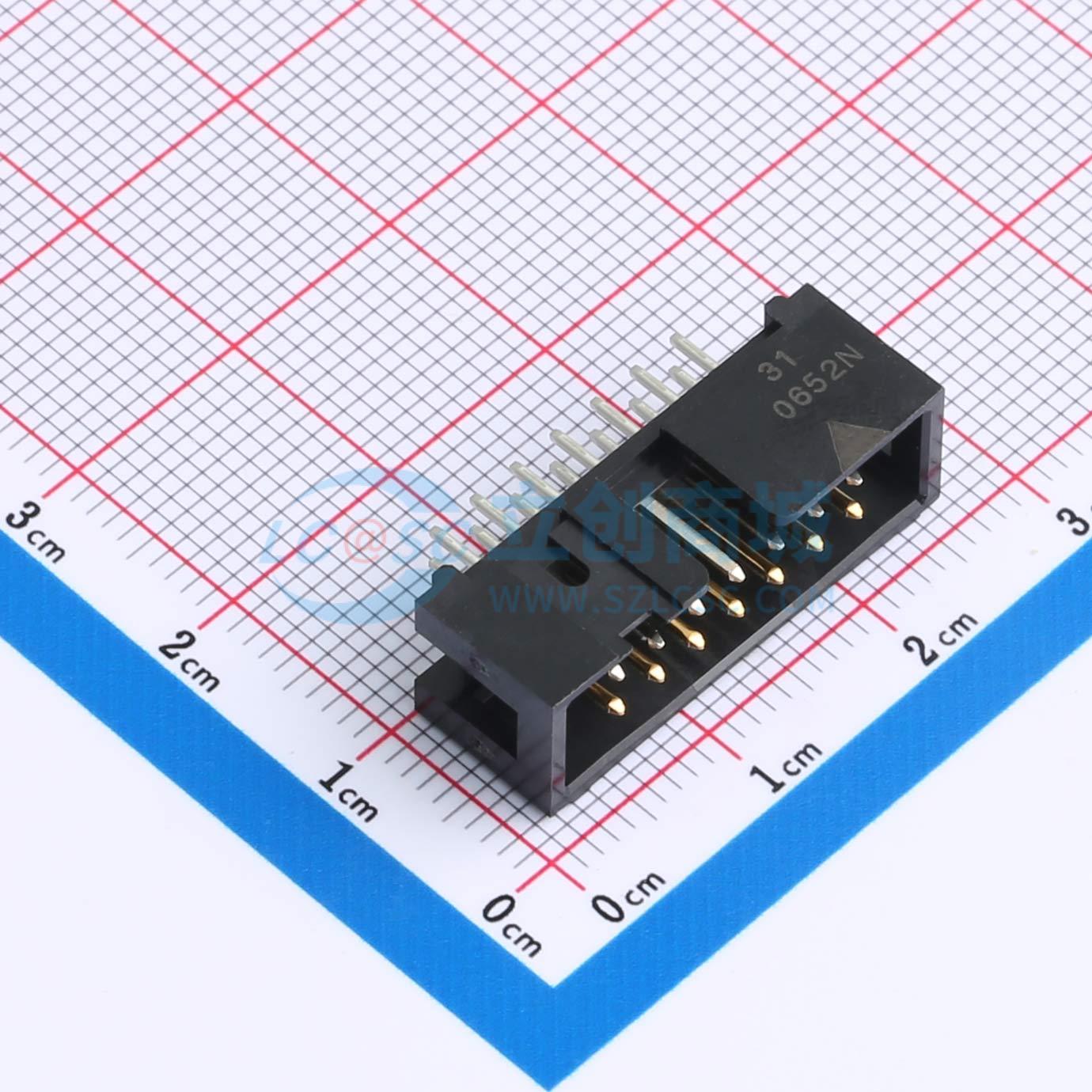连接器 XG4C-1431 插件,P=2.54mm 原装正品