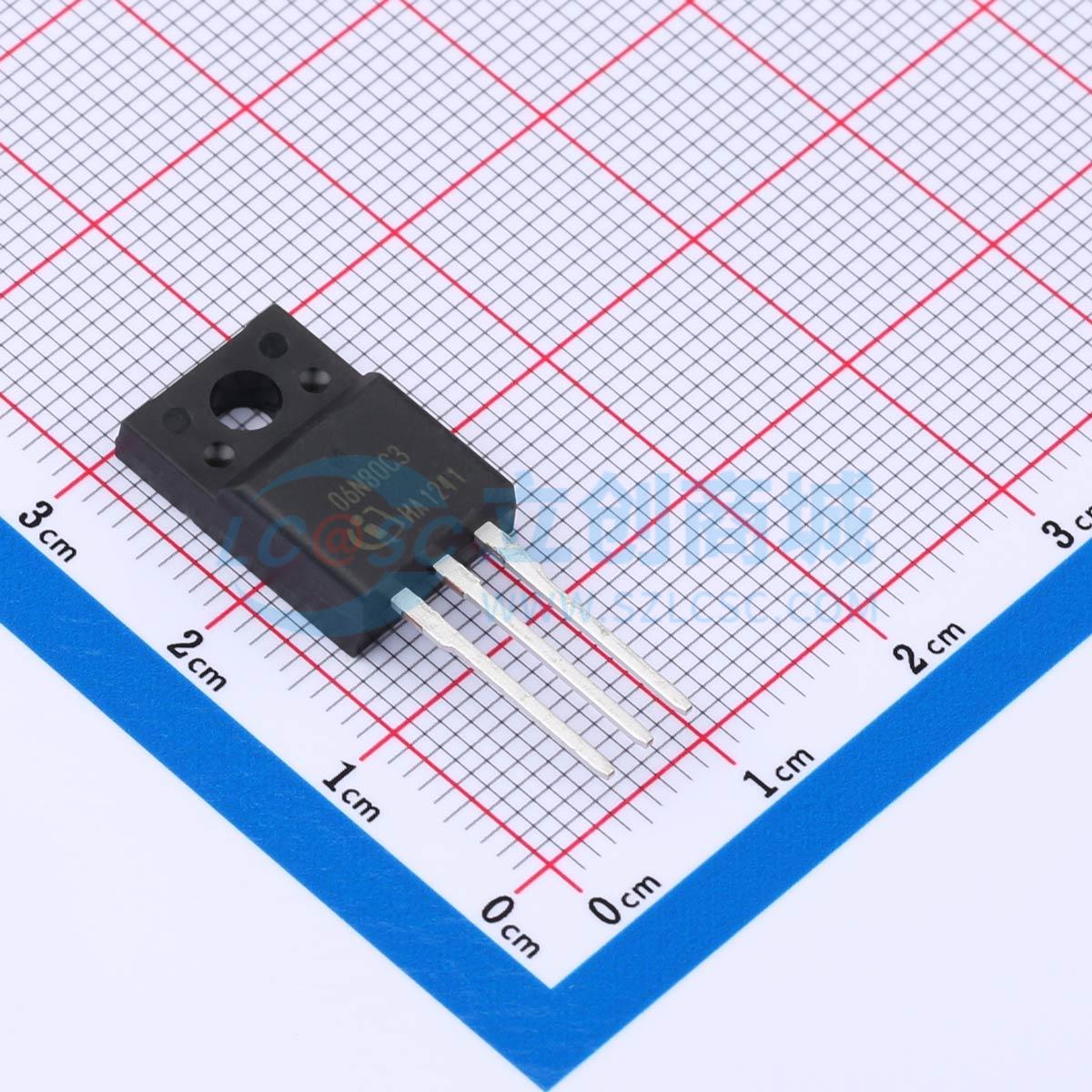 场效应管MOS SPA06N80C3XKSA1 TO-220-3-31 800V 6A Infineon(英