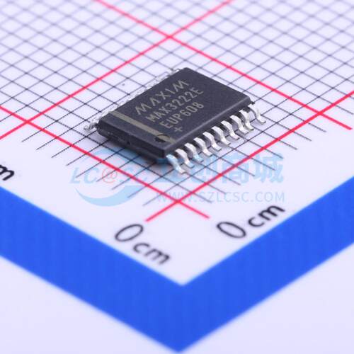 RS232芯片 MAX3222EEUP+ TSSOP-20 原装正品 电子元器件配单