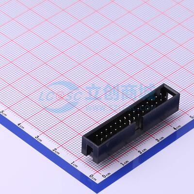 连接器 321030SG0ABK00A03 插件,P=2.54mm 2x15P 简牛座