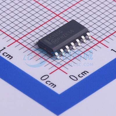 缓冲器/驱动器/收发器 MC74AC125DG SOIC-14 原装 电子元器件配单