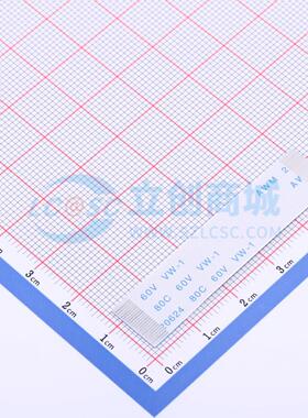 FFC连接线 JS05A-22P-050-4-8 P=0.5mm 22P 0.3mm 同向