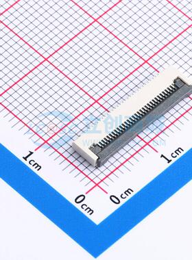 连接器 GT-F0506SR20-30SMT01 SMD,P=0.5mm,卧贴 翻盖式 30P 下接
