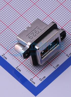 USB连接器 MUSBA11130 插件 母 弯插 原装正品 电子元器件配单