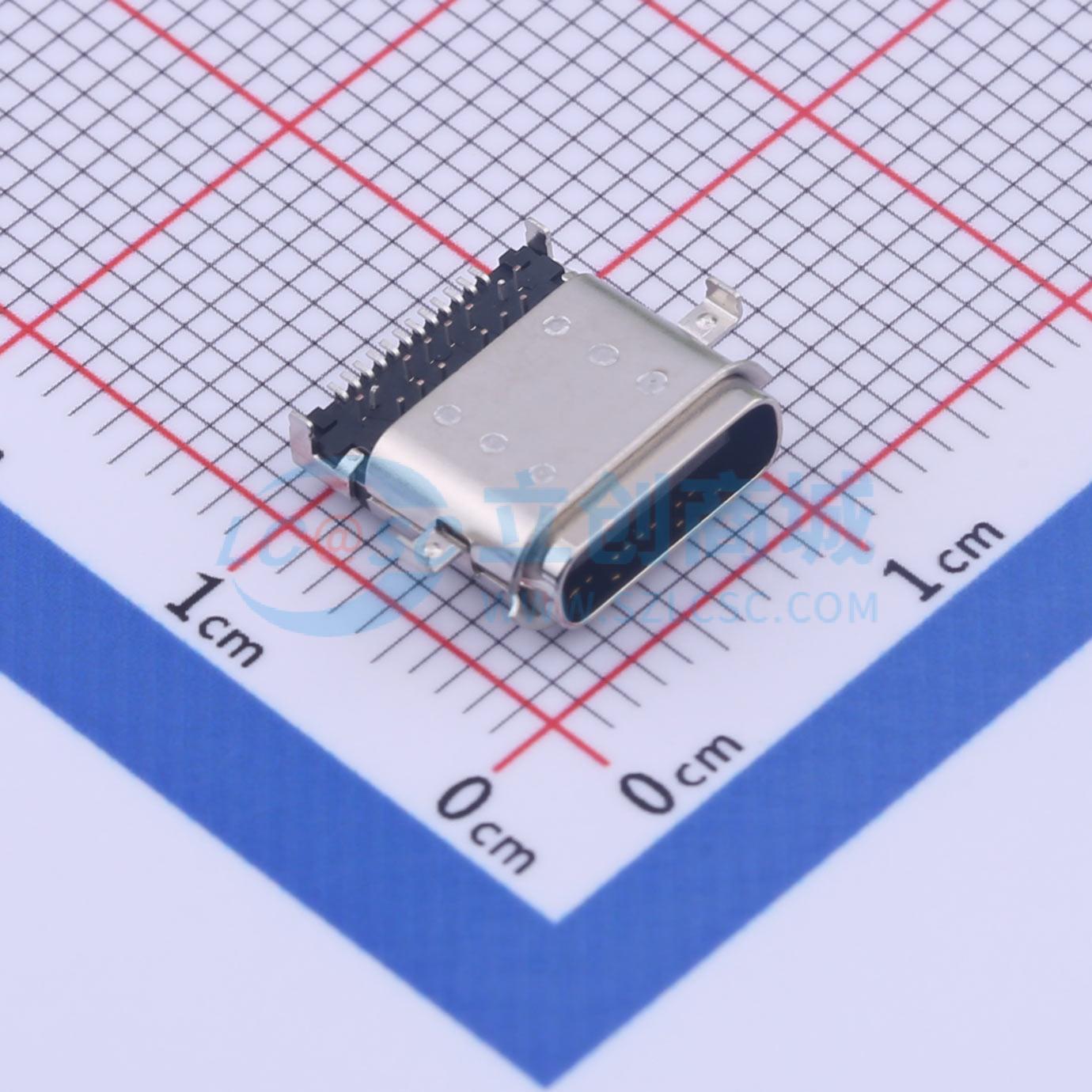 USB连接器 918-418K502AS40000 SMD 母 沉板 原装 电子元器件配单