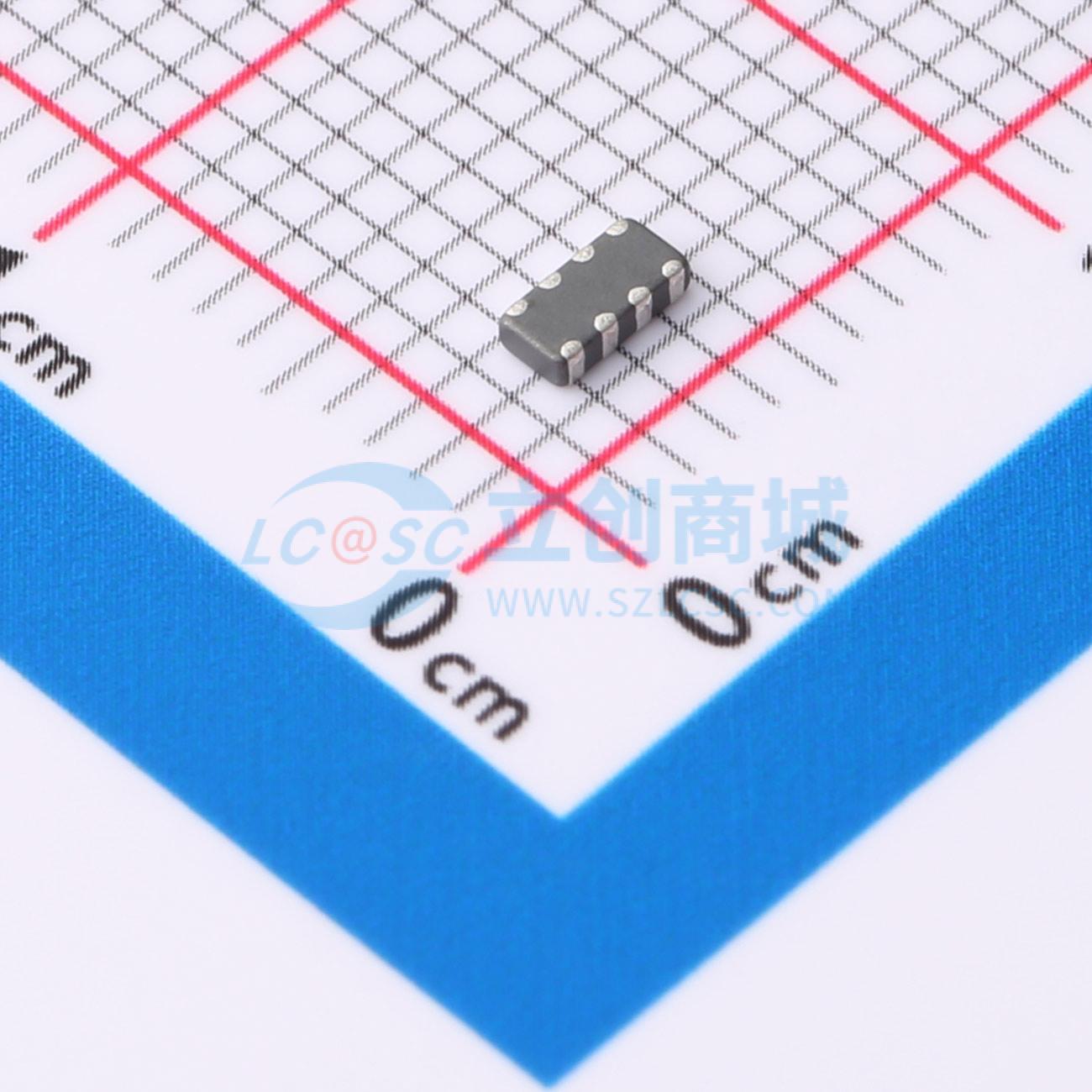 50只 磁珠 BLA31BD102SN4D SMD-8P,1.6x3.2mm 原装正品 电子元器