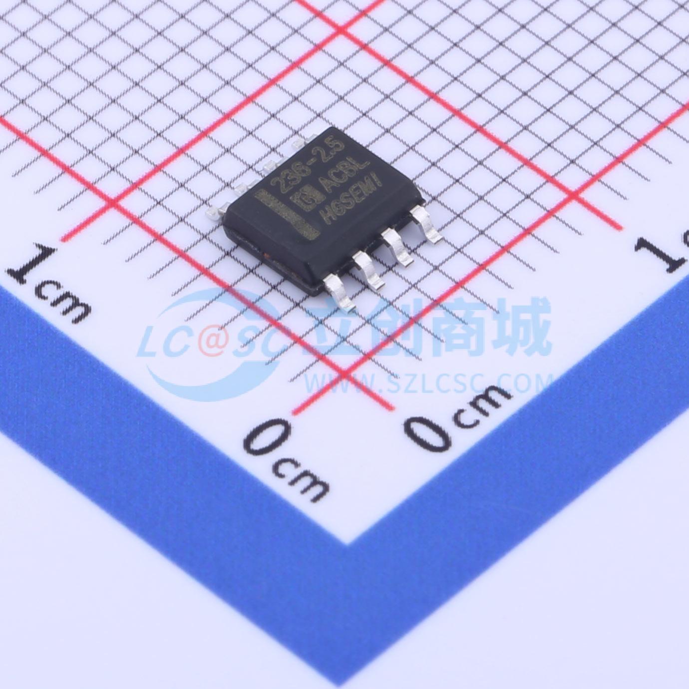 电压基准芯片 LM236M-2.5/TR SOP-8 原装正品 电子元器件配单