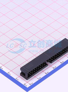 连接器 321040SG0ABK00A01 插件,P=2.54mm 2x20P 简牛座