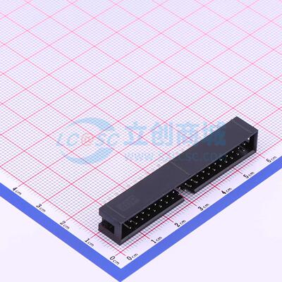 连接器 321040SG0ABK00A01 插件,P=2.54mm 2x20P 简牛座