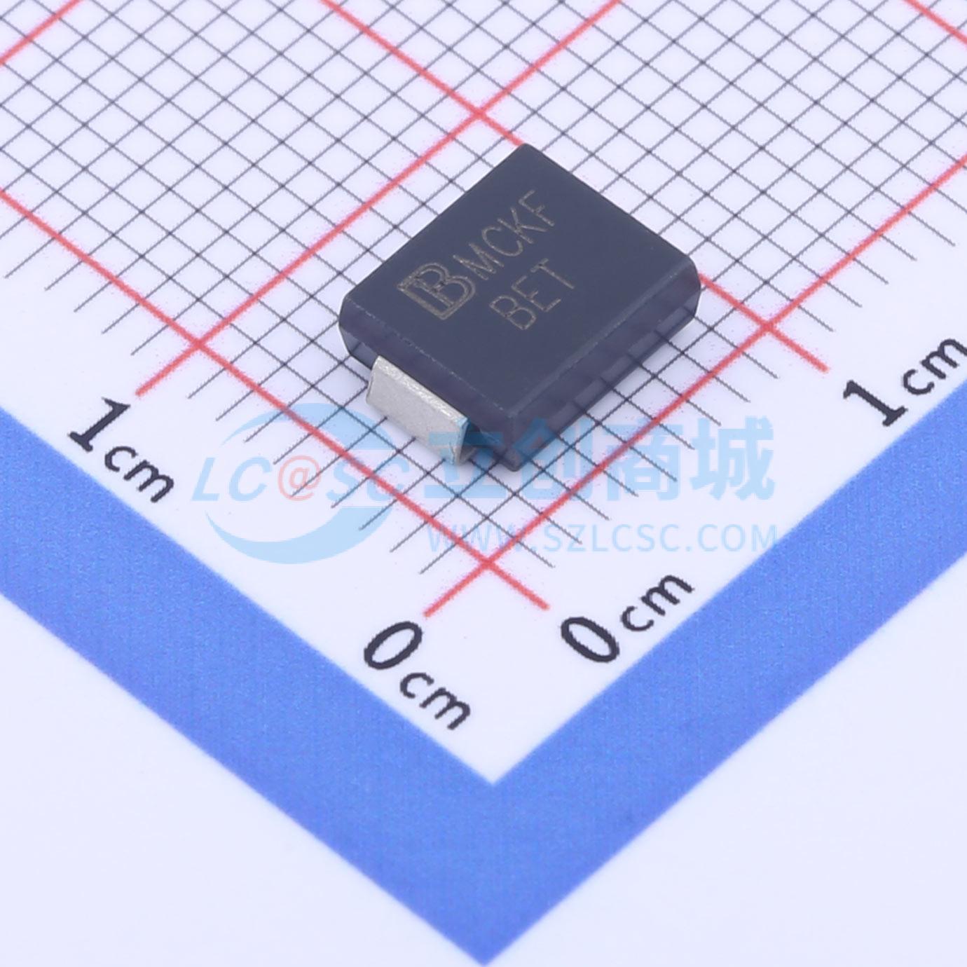 TVS/ESD管 SMCJ18CA-LS2 SMC(DO-214AB) 18V 51.4A 君耀