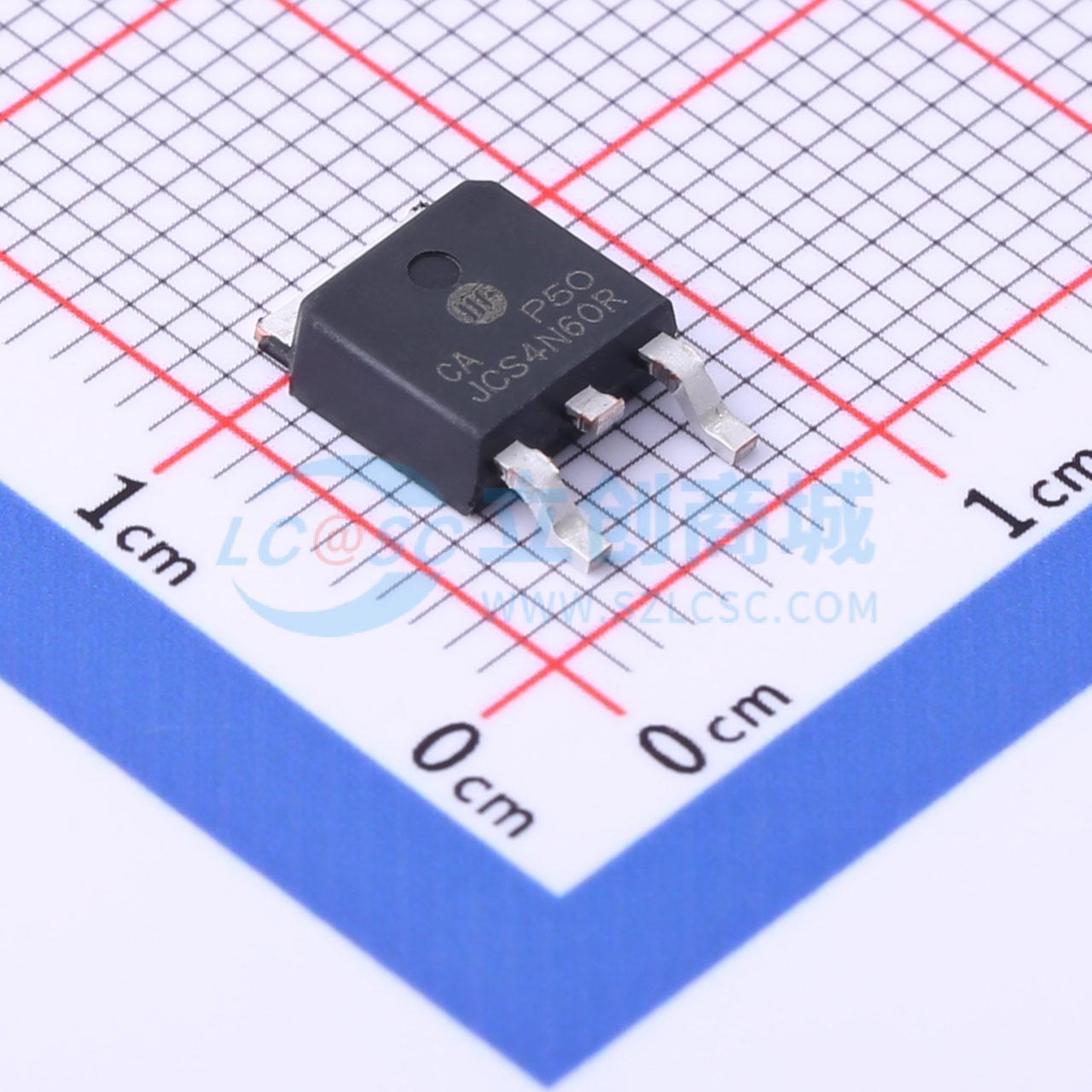 场效应管MOS JCS4N60RC TO-252-3 600V 4A 吉林华微 原装