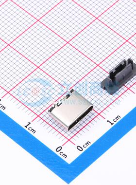 USB连接器 TYPE-C-G08B-2TDWH6.4 SMD 母 立贴 24P 电子元器件