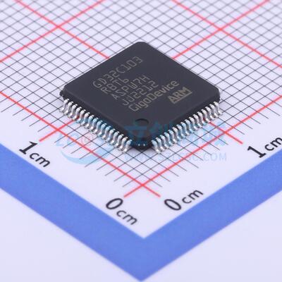 单片机(MCU/MPU/SOC) GD32C103RBT6 LQFP-64(10x10) 电子元器件
