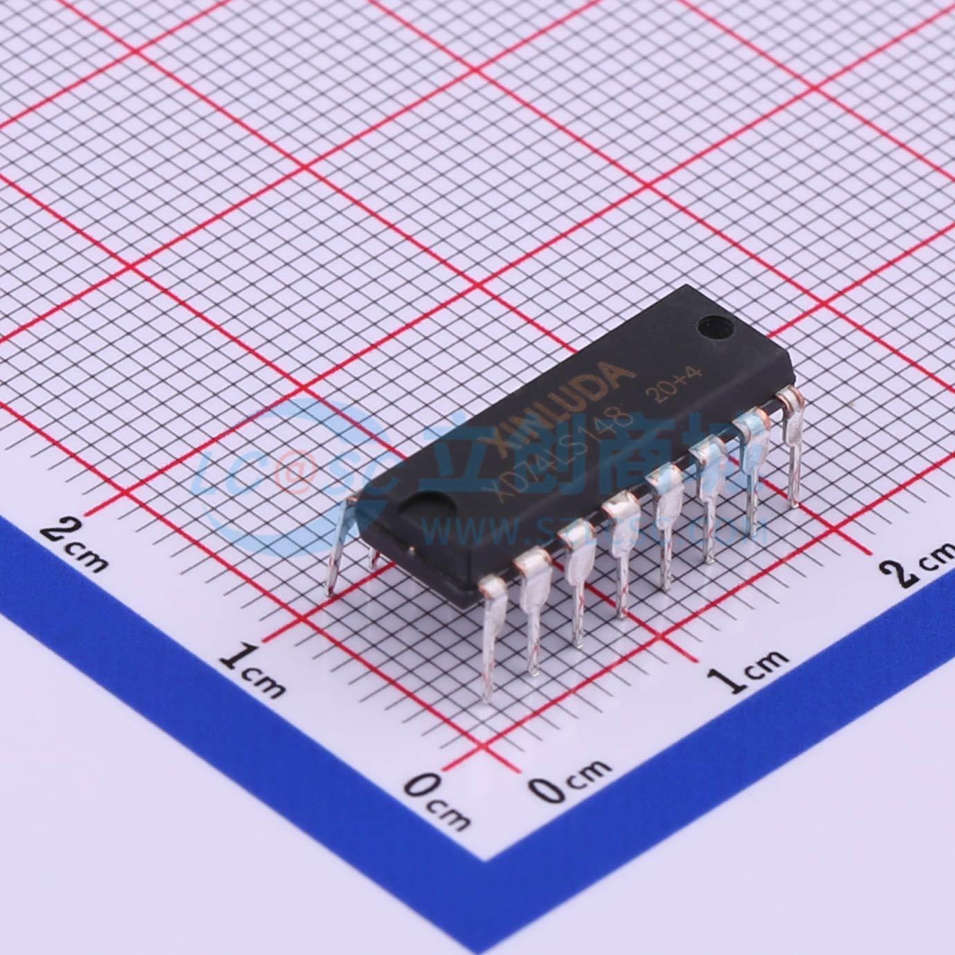 信号开关/编解码器/多路复用器 XD74LS148 DIP-16 电子元器件配单