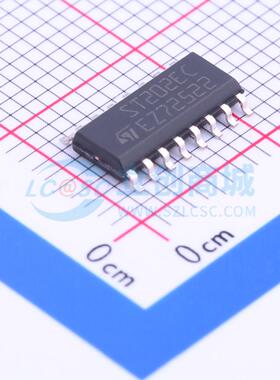 RS232芯片 ST202ECDR SOIC-16-300mil 原装正品 电子元器件配单