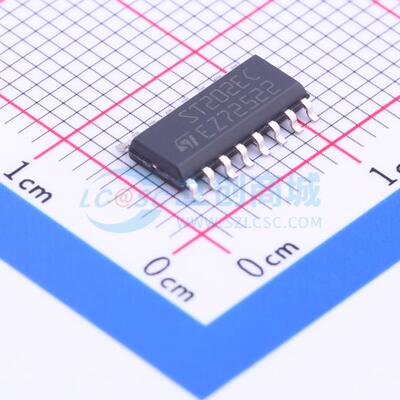 RS232芯片 ST202ECDR SOIC-16-300mil 原装正品 电子元器件配单