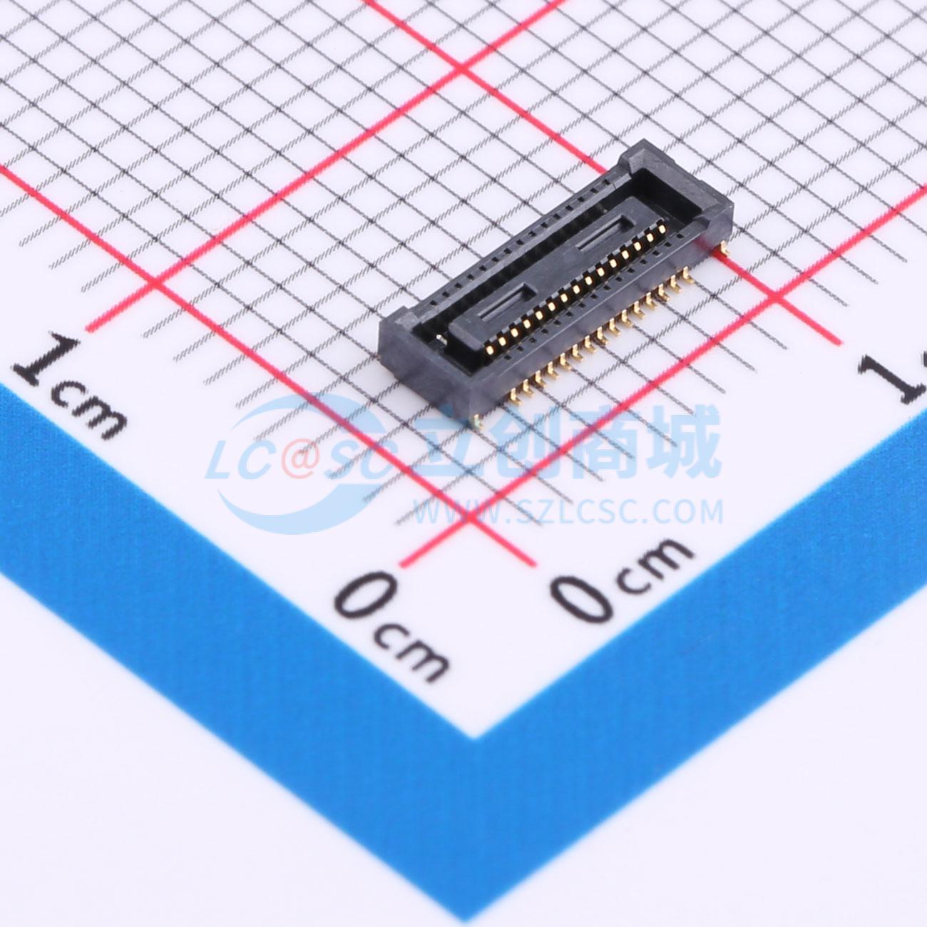 板对板与背板连接器 DF40B-30DS-0.4V(51) SMD 电子元器件配单