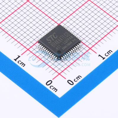 单片机(MCU/MPU/SOC) STC8H4K64TLCD-45I-LQFP48 LQFP-48 原装
