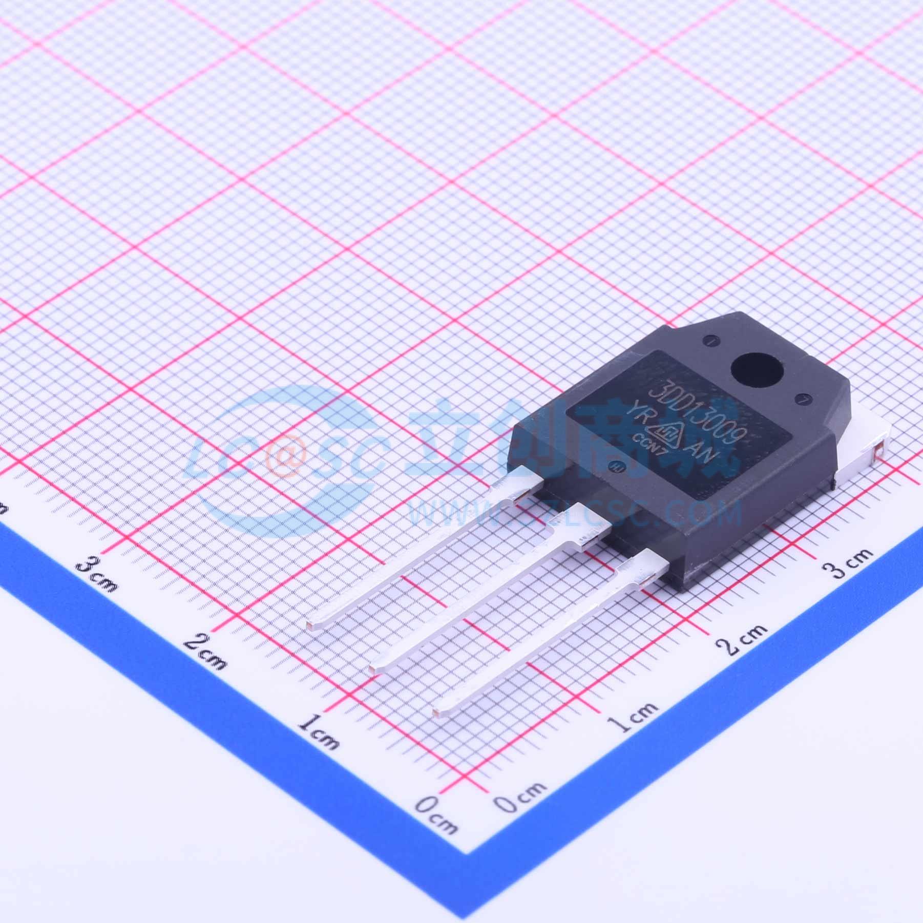 三极管(BJT) 3DD13009AN TO-3PN 12A 400V 华润华晶 电子元器件
