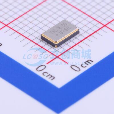 无源晶振 7B08070001 SMD5032-4P 8MHz ±20ppm 18pF 电子元器件