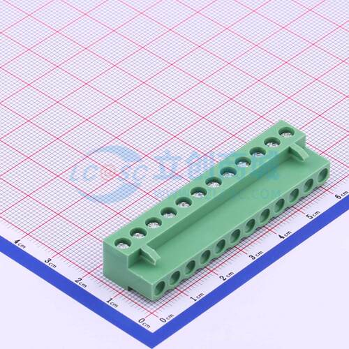 插拔式接线端子 HT508K-5.08-12P P=5.08mm 插头 1x12P 原装正品