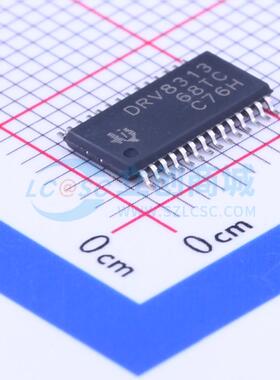 电机驱动芯片 DRV8313PWPR HTSSOP-28-EP-4.5mm 电子元器件配单