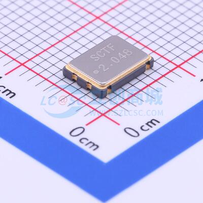 有源晶振 S7D2.048000A20F30T SMD7050-4P 2.048MHz 电子元器件